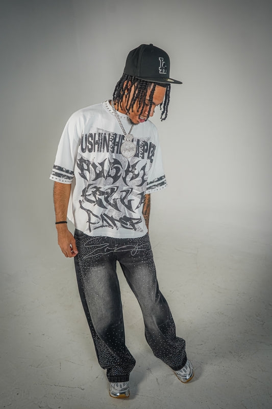 PHP V1 LOGO WHITE TEE