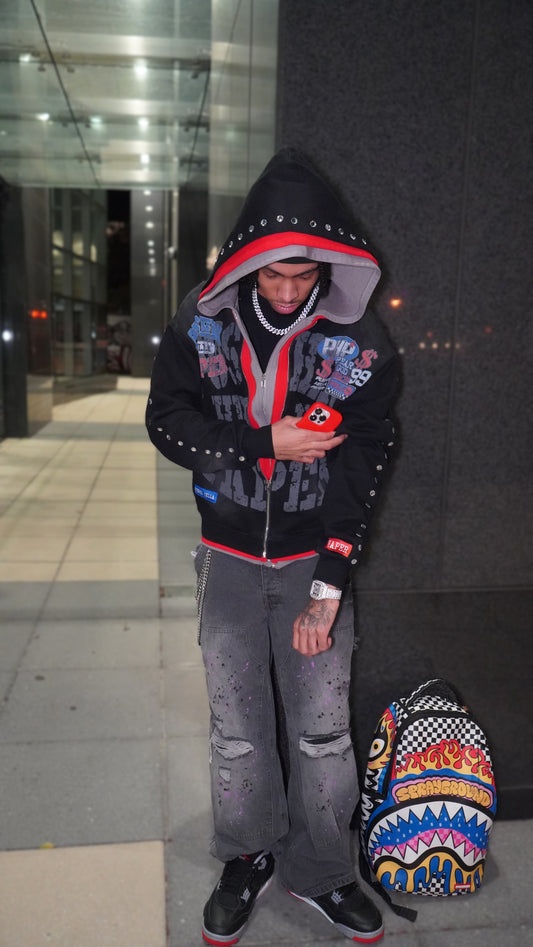 Triple Layered Zip-Up