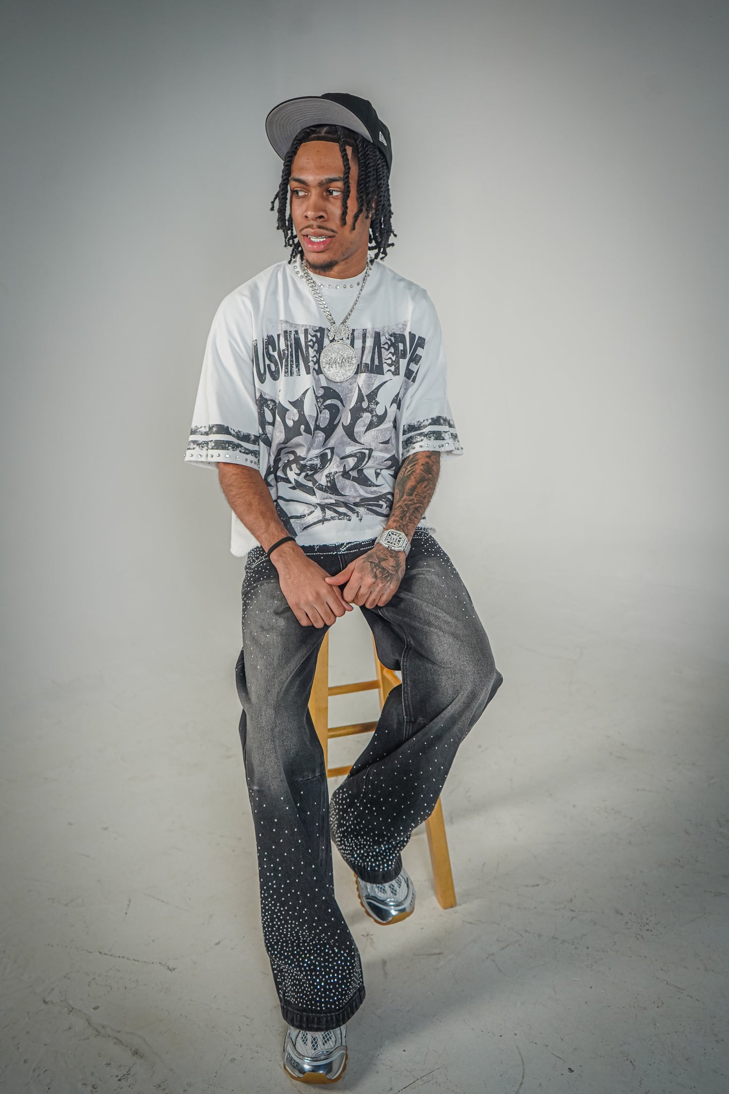 PHP V1 LOGO WHITE TEE